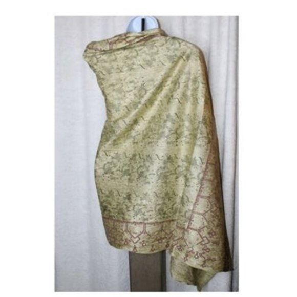 Women's Dupatta Shawl Stole Wrap Scarf 85" x 17" - Picture 2 of 8